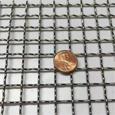 China Anping Food Grade 304 Stainless Steel Crimped Wire Mesh Wire Mesh for sale