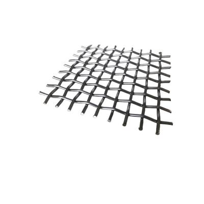 China Plain Weave 4 Mesh 1mm 316 Wire 5mm Holes 304 Stainless Steel Mat Crimped Wire Mesh Screen for sale