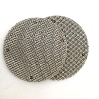 China Plain Weave Stainless Steel Woven Mesh Bundle Wire Mesh Filter Disc For Plastic Expelling Machine Water Treatment for sale