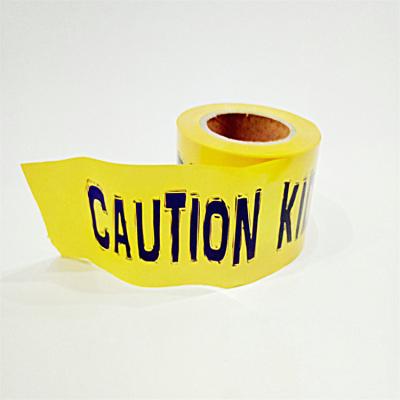 China Hot Sale Precautionary Hazard Warning Device PE Barrier Tape Bluebull-018 for sale