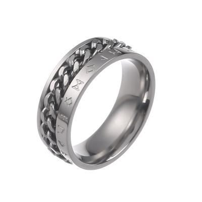 China Viking Jewelrox Viking Jewelry Stainless Viking Rune Ring Viking Steel Ring for sale