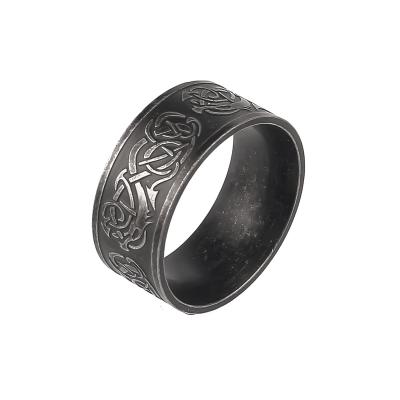 China Viking Jewelrox Viking Jewelry Stainless Viking Totem Ring Viking Steel Ring for sale