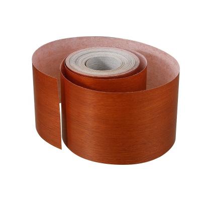 China Popular Wholesale Eco-friendly 0.3mm Prepainted Natural Wood Begonia Skin Veneer Edge Banding for sale