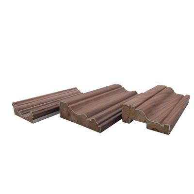 China Environmental Friendly And Efficient Modern Substrate UV Painting Solid Wood Natural Mahogany Veneer for sale