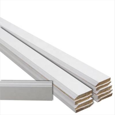 China Modern direct custom white hotel apartment mud baseboard interior decoration factory decorative lines for sale