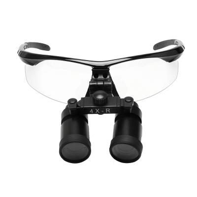 China Plastic Dental Surgical Medical Dental Loupes Headband 4X Dental Glasses Magnifier For Dentist Dentistry for sale