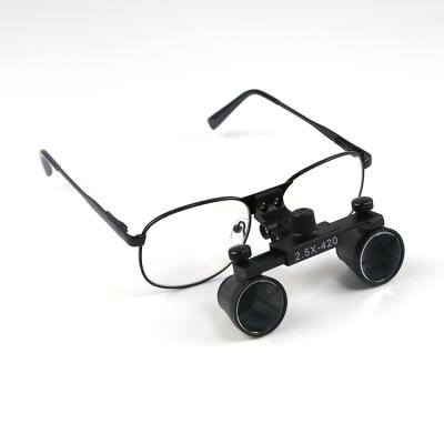 China Dental 2.5times Dentistry Loupes And Dental Equipment Surgical Supply Portable Loupes Magnifying Glass for sale