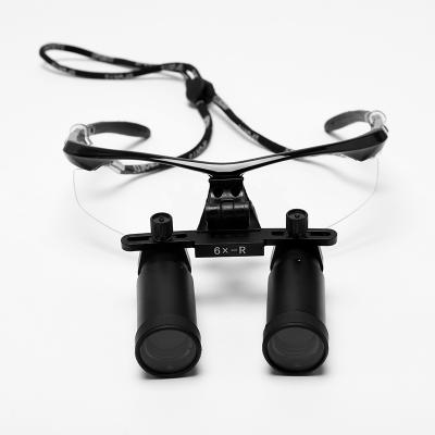 China Plastic Professional Medical Dental Surgical Binocular ENT ENT Optical Loupes Magnifier 6X Magnifying Glass Microsurgery Kepler for sale