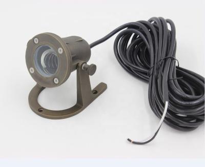 China ULB01 Brass LANDSCAPE Underwater Light, Low Voltage Landscape Luminaire, IP68 for sale