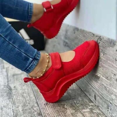 China Fashion Trend Women Shoes Chaussure Femme Shoes Sport Women 2021 Summer Sports Shoes Mesh Breathable Platform Women Sneakers for sale