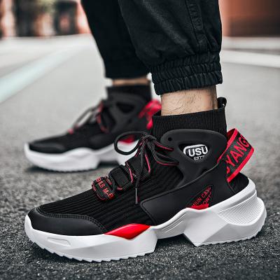 China Fashion trend VOGUE men bangs sports shoes basketball tide shoes Mesh Comfortable Men Casual Shoes increased sneaker fashion zapato hombre for sale