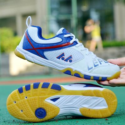 China EVA High Quality Men Daily Badminton Shoes Training Breathable Anti-slippery Lightweight Sneakers Sport Shoes Couple's Tennis Sports Shoes for sale