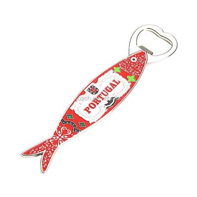 China Premium Souvenir Gift Portugal Souvenir Fish Shapes Personalized Fridge Magnets for sale