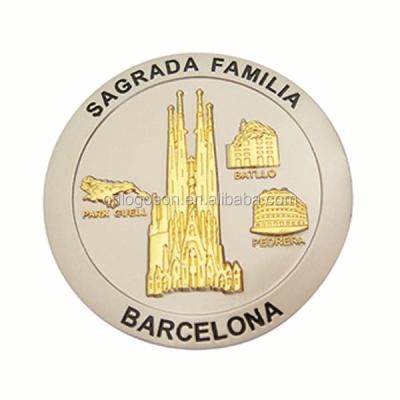 China Fashional / Classic Design Souvenir Barcelona High Quality Metal Fridge Magnet for sale