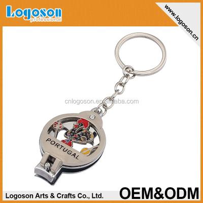 China Portugal Souvenir Gift Eco - Friendly Rooster Customized Round Nail Clipper for sale