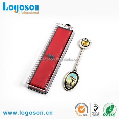 China Professional Manufacturer Logoson Custom Europe Souvenir Spoon for sale