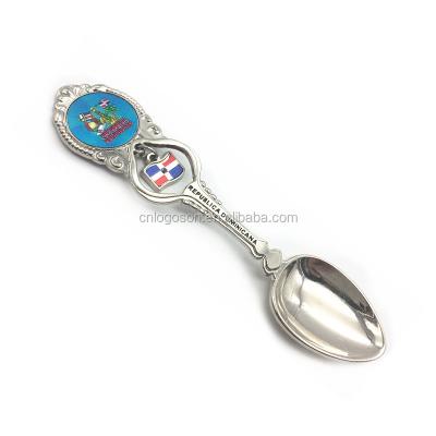 China Custom Europe Collection Tourism Product Hungary Antiques Souvenir Spoons for sale