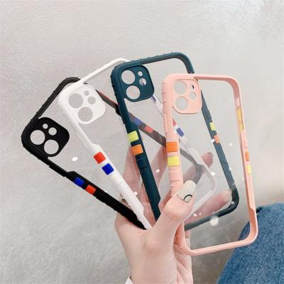 China Tpu Suitable For Fashion iPhone12 Pro Max Cell Phone Case Apple 11/XR Phone Case Transparent for sale