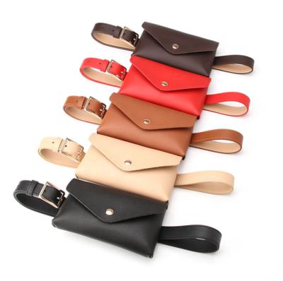 China Decorative Belt Women Waist Belt Bag Ladies Fashion Pants Belt Mini Phone Key Casual Small Waist Bag for sale