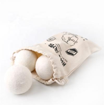 China Wholesale 6 Pack Organic Reusable 100% New Zealand Wool Dryer Wool Cleaning Balls For Laundry for sale