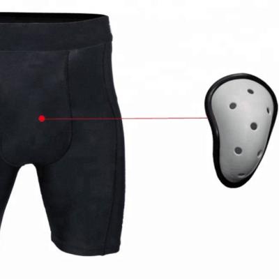 China Muttahida Majlis-e-Amal Antibacterial Sports Cup Groin Protector and Compression Shorts System with Integrated Jock Strap for sale