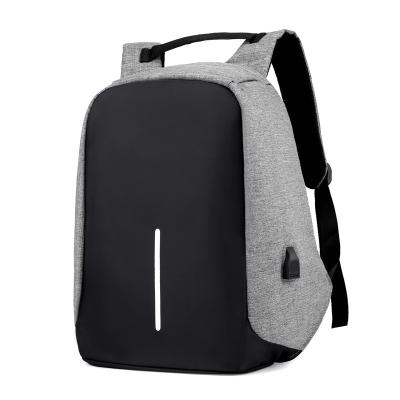 China Water Proof Backpack Men Travel Large Capacity Business Case USB School Bag Reflective Brand Rechargeable Backpack for sale