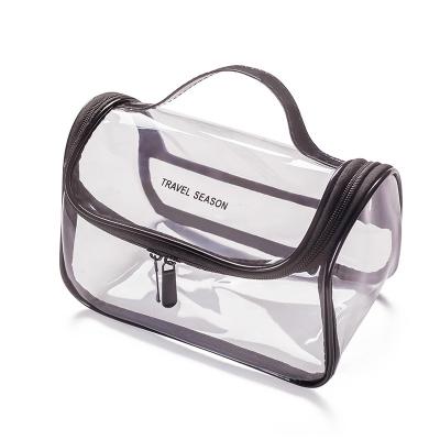 China Fashoion vegan bags china-wholesale mini transparent cosmetic bag ladies handbags women handbags pvc for sale