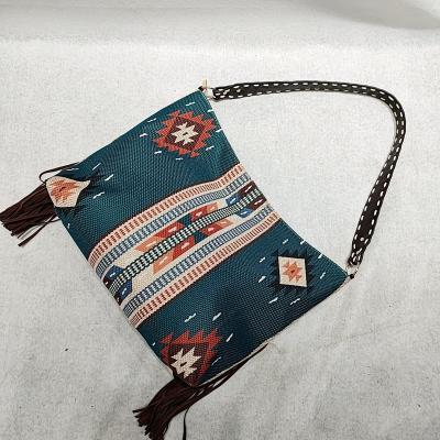 China European and American hand-woven cotton big chain fashion small brown premium handbags favorite and simple canvas bag retro for sale