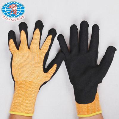 China Anti-Slip CE Standard Nitrile Coated Work Gloves Cheap Price for sale