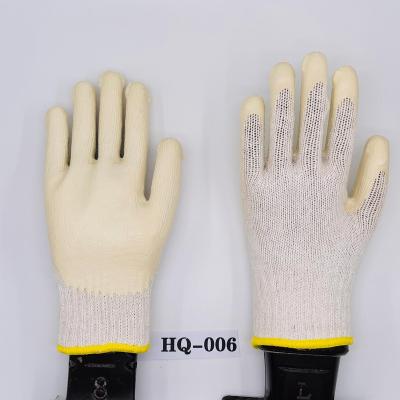 China Anti-Slip Construction Rubber Coated Glove for sale