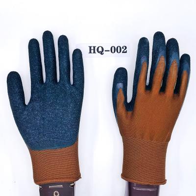 China Anti-Slip Working Latex Coated Gloves Product Name And Cotton Inside Safety Material Gloves for sale