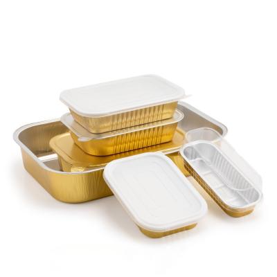 China Eco - Friendly Food Grade Cupcake Cases Disposable Aluminum Cups Aluminum Foil Container for sale