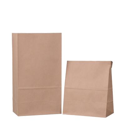 China Biodegradable Recycled Brown Kraft Paper Bags Gift Paper Bag Paper Packaging Bags for sale