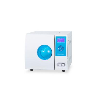 China 8L Automatic protection microcomputer control safety interlocking pulsating 3 times vacuum steam sterilizer autoclave  table top for sale