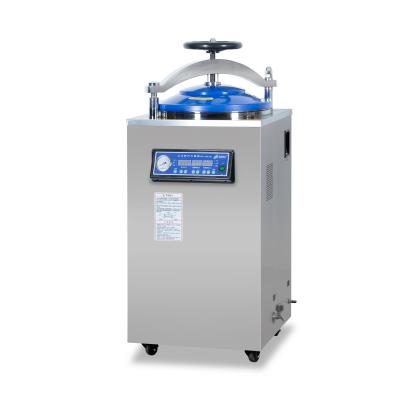 China 75L OEM factory custom Dry function Microcomputer automatic control 3 times vacuum medical vertical steam sterilizer for sale