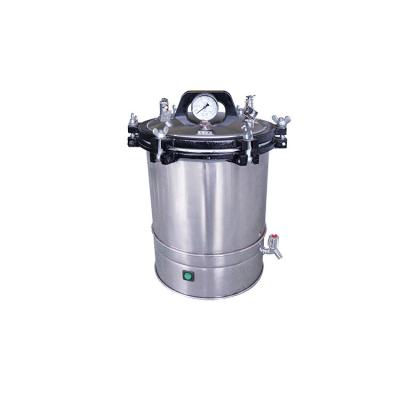 China low price easy type 304 stainless steel portable steam sterilizer for sale