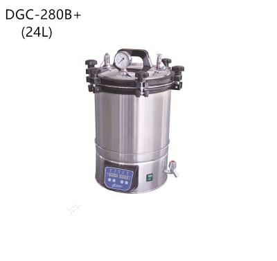 Chine cheap price portable steam sterilizer /autoclave with digital display 24L à vendre