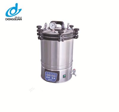 China cheap price 18L portable steam sterilizer with digital display for sale