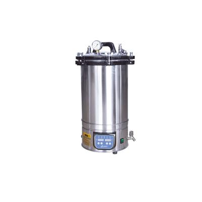 China Lab. 24 liters portable electric pressure steam sterilizer for sale