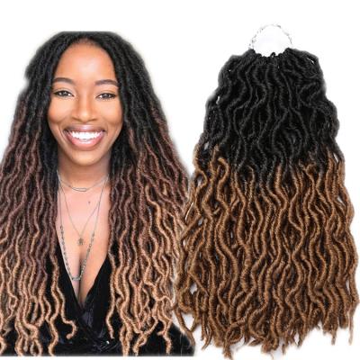 China Hot Sangita Crochet Gypsy Hair 25 Inches Two Buns Weave Tone Ombre Senegalese Twist Hair Tangles Free Hair Clips For Girls Crochet Wavy Gypsy Locs for sale