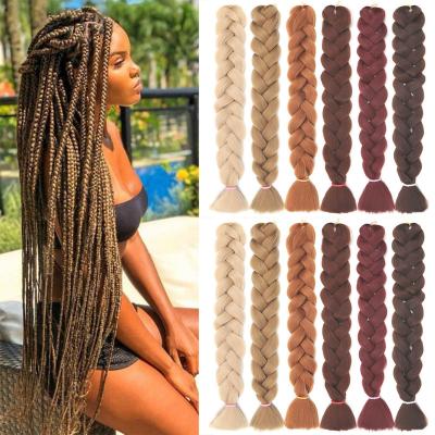 China Free Sample Jumbo Ombre Braiding Hair Synthetic Braiding Expression 165G 82Inch Ultra Silky Braid Hair Colored Free Sample Braids Extension for sale