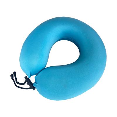 China Low Price Promotion Neck Pillow Memory Foam Neck Pillow Color Fabric Anti-static Neck Pillow for sale