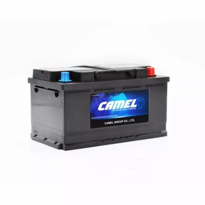 China Camel Brand LN2-EFB 12v 60ah Motorcycle Auto Parts Deep Cycle Portable Jump Starters Batteries 242 175 190 190mm for sale