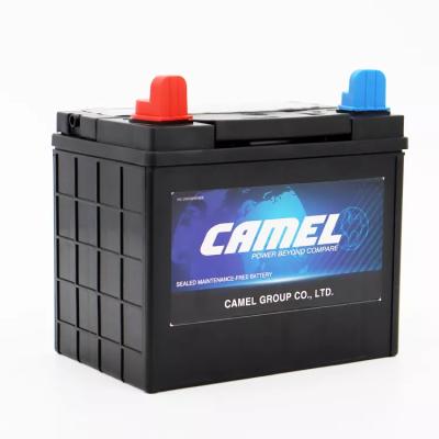 China Camel Brand U1-280 12V Car Lead Acid Batteries For Mercedes Benz BMW Audi 197 130 159 185mm for sale