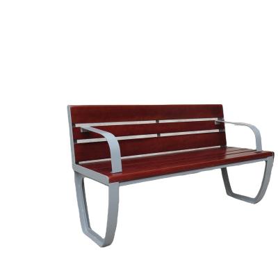 China DY10132 Modern Steel Leg School Chair Outdoor Public Park Benches With Steel Frame for sale