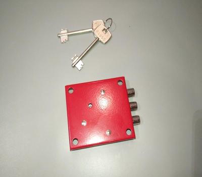 China Cold rolled steel integrated key lock for cheap mechanical small part safe box for sale