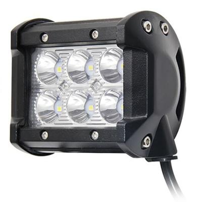 China AL+PMMA IP67 12V 24V DC 18W 4.0 inch Work Light LED CREE Spot Flood LED-Lamp for Car Truck Trailer SUV Offroad Boat ATV etc for sale