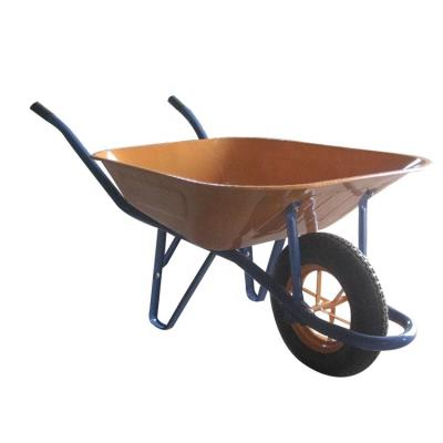 China Cheap Price Metal Wheelbarrow Construction Tools Wheel Concrete Heavy Duty Garden Construction Wheelbarrow for sale