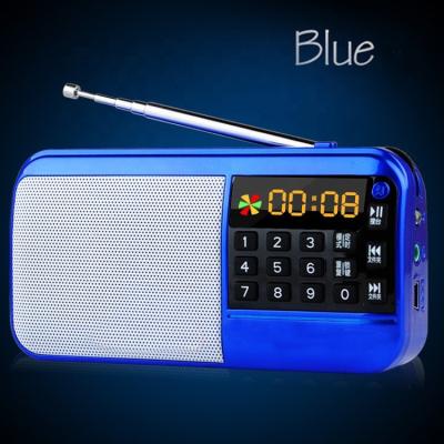 China Pocket PORTABLE High Quality Portable Small Wireless Receiver Rechargeable Digital FM Radio for sale