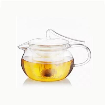 China Creative sustainable coffee and beautiful home glass teapot popular in Europe and America for sale